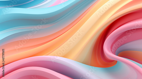 abstract colorful 3d render background