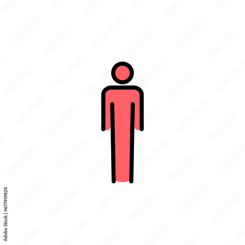Man icon set illustration. male sign and symbol. human symbol Man icon set illustration. male sign and symbol. human symbol