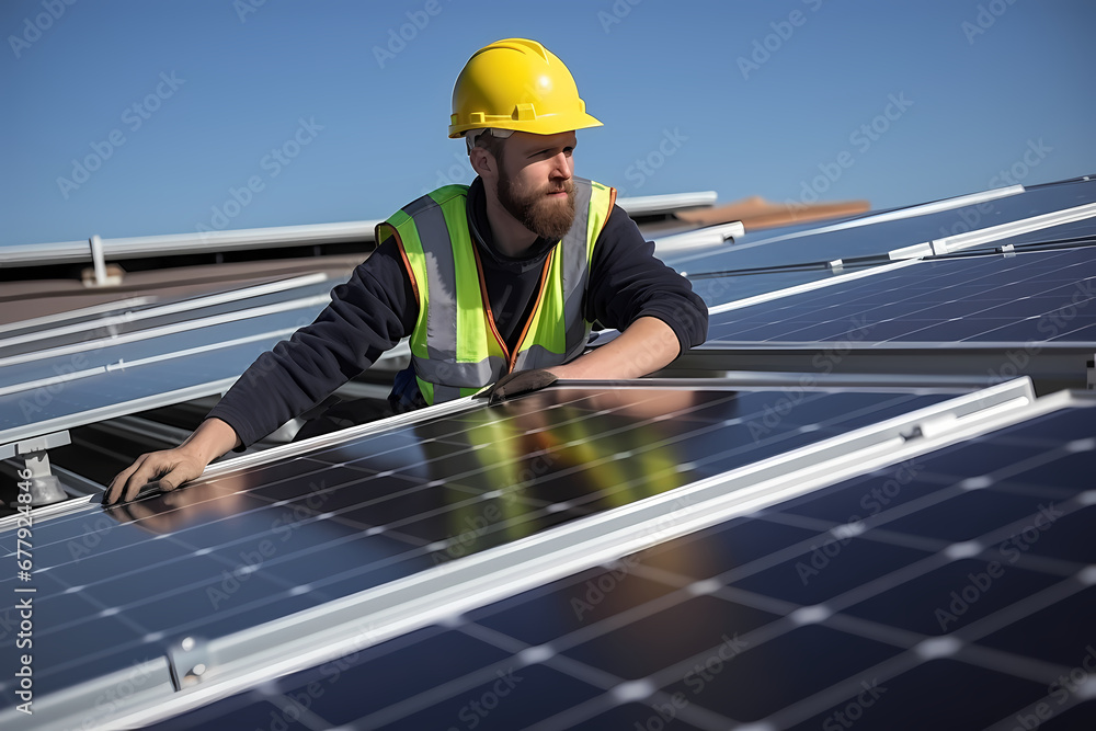 Solar panel installation Solar panel installation