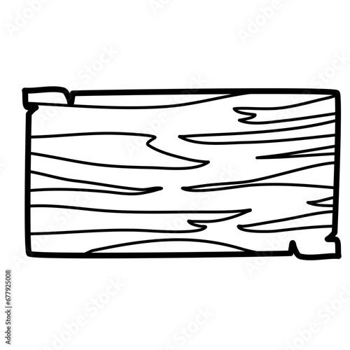 Wood Board Lines Style Texture Vector Illustration 
