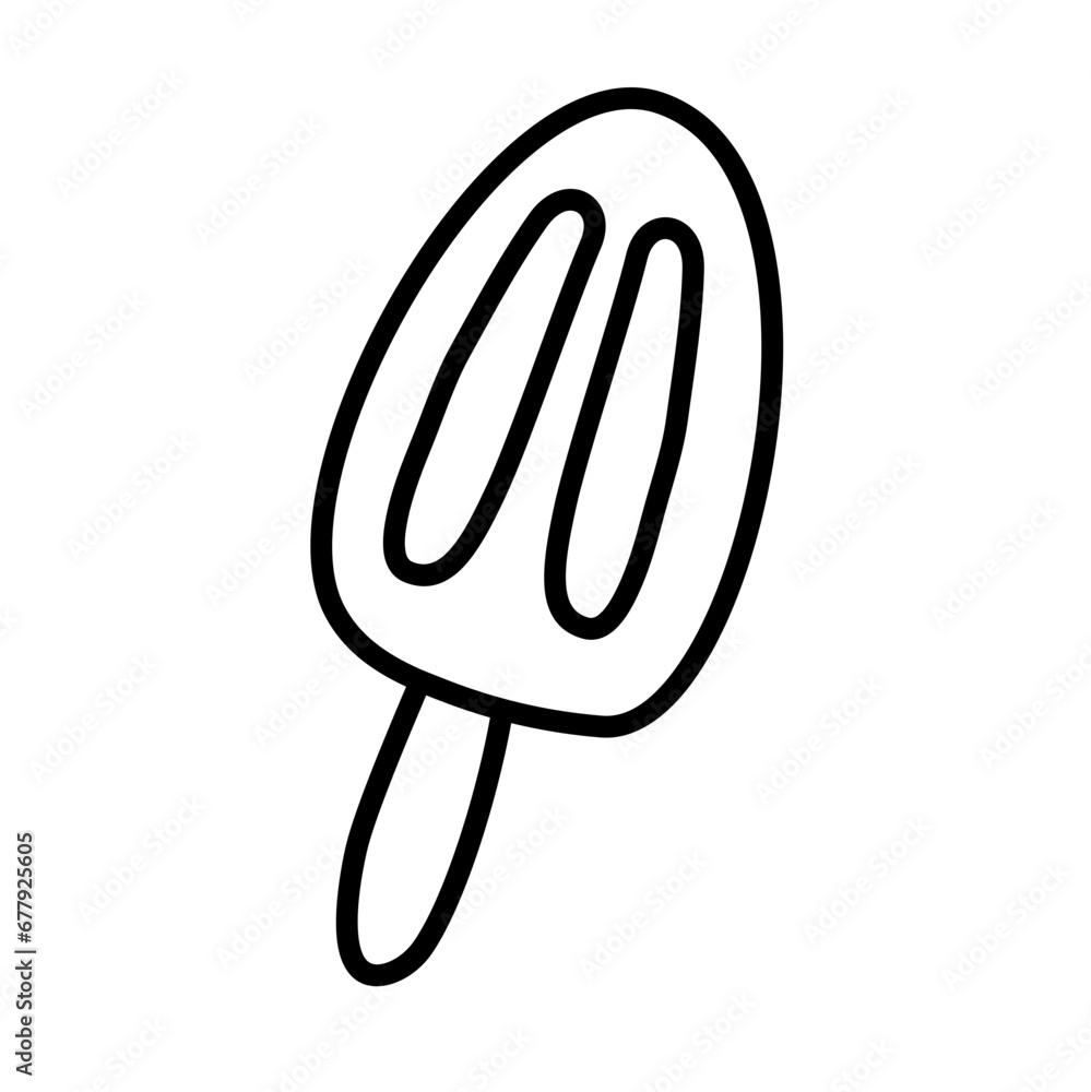 Ice cream Icon icon Outline Style Vector Ice cream Icon icon Outline Style Vector