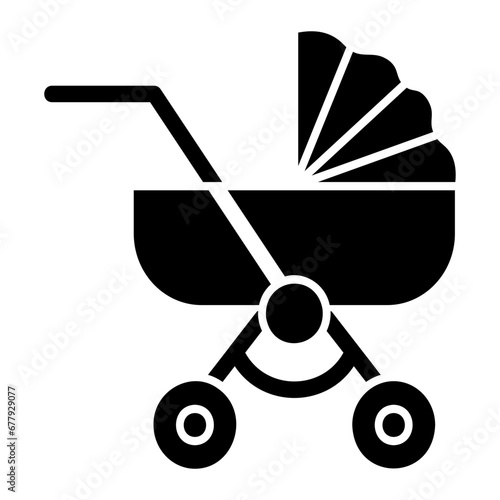 bassinet stroller icon