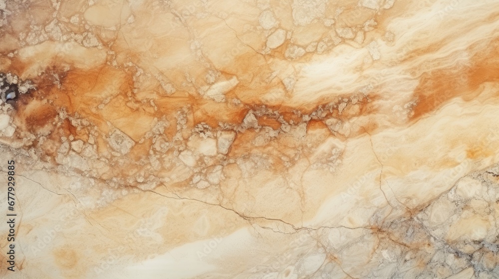 Beige Marble with Lava Horizontal Background. Abstract stone texture backdrop. Bright natural material Surface. AI Generated Photorealistic Illustration. Beige Marble with Lava Horizontal Background. Abstract stone texture backdrop. Bright natural material Surface. AI Generated Photorealistic Illustration.