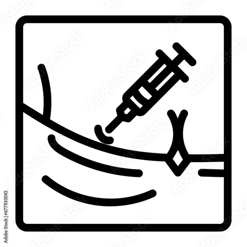 mesotherapy treatment icon