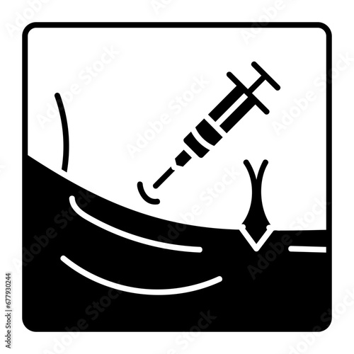 mesotherapy treatment icon