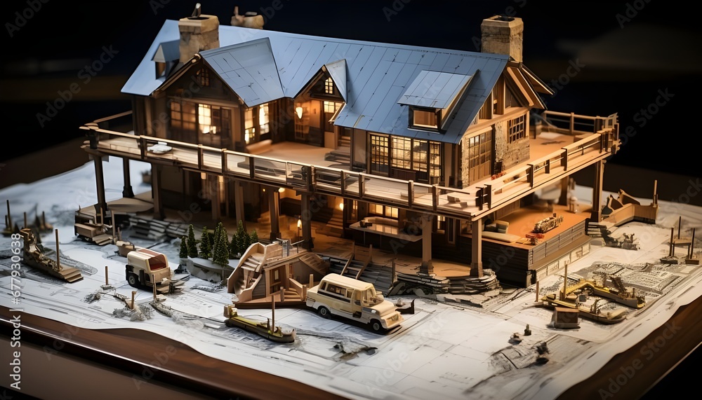 model house model house