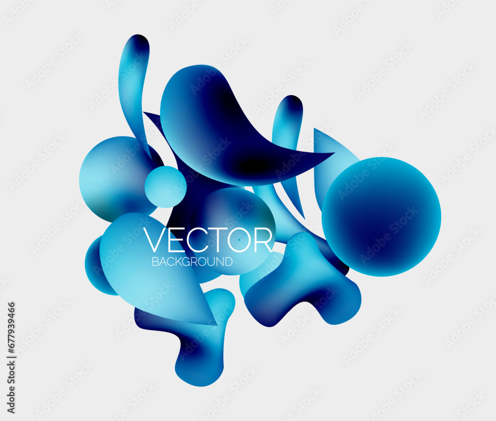 Abstract liquid bubble background. Liquid gradients Abstract liquid bubble background. Liquid gradients