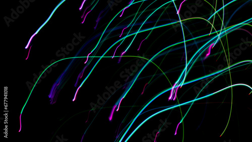 video effekt bunt leuchten glühen hintergrund bildschirm technologie energie fluss bewegung animation Schnelligkeit  © Lights nature & more