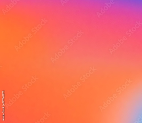A gradient smooth background from bright blue to orange
