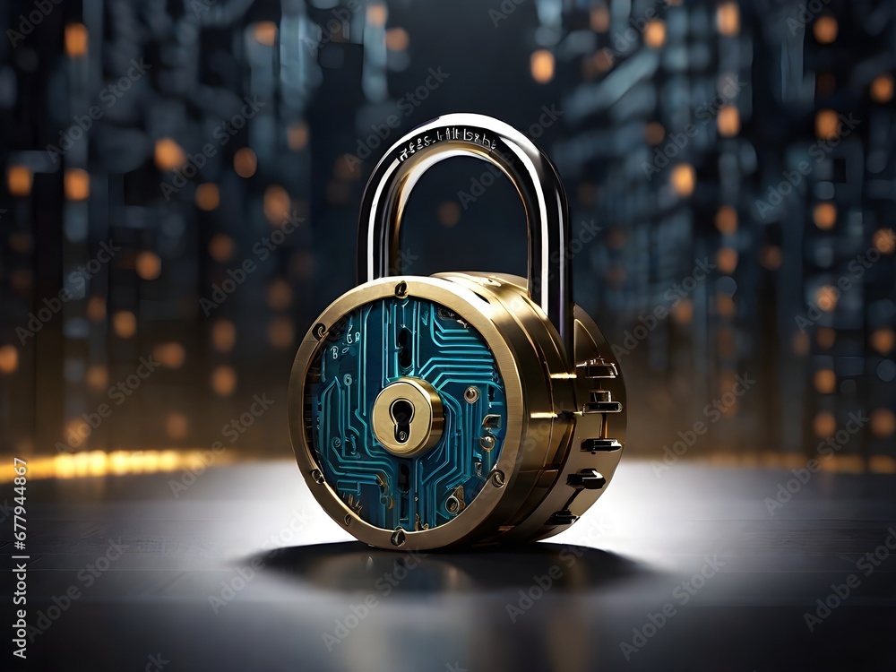 Cyber security lock