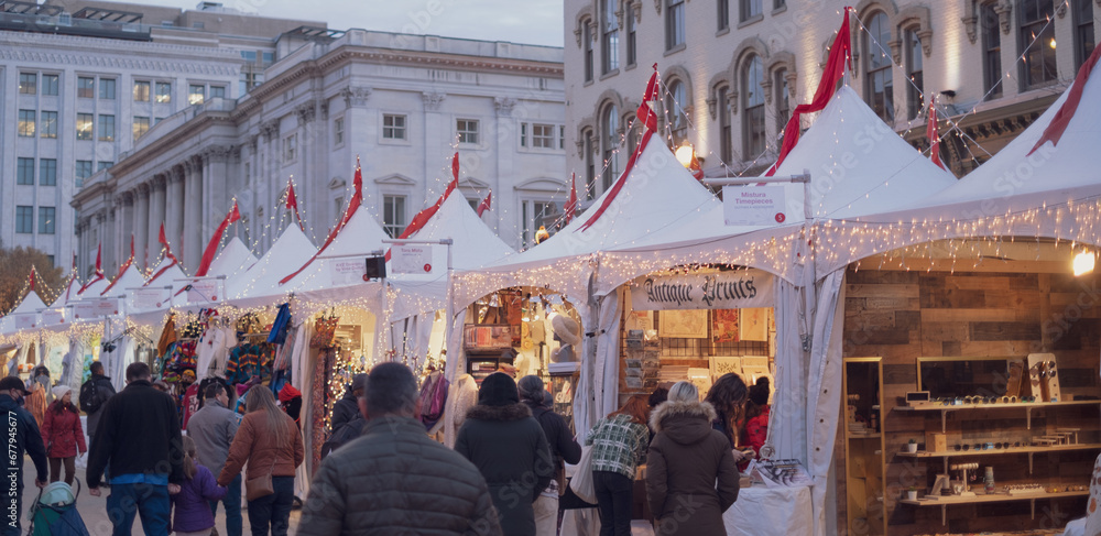 Obraz premium Christmas Market