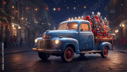 car in the night