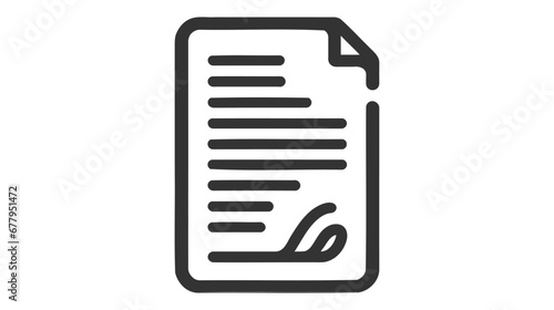 Legal Documents icon. Legal Documents symbol template for graphic and web design collection logo vector illustration