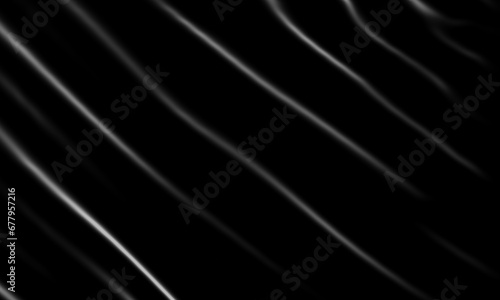 Abstract black wave background. Black ripple.