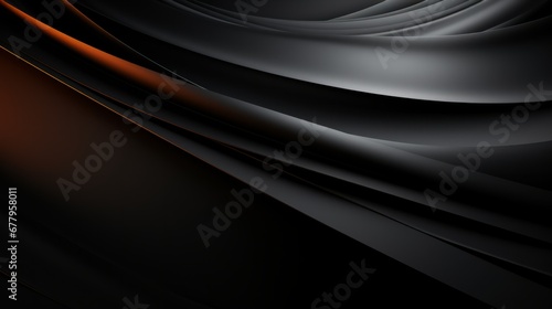 Abstract black modern background.
