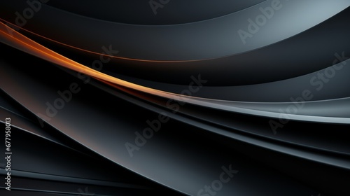 Abstract black modern background.