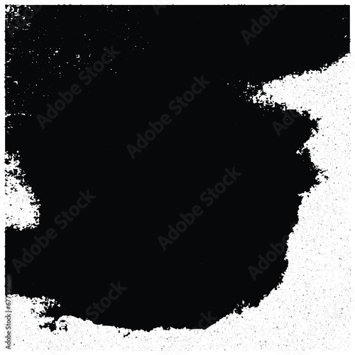 Abstract black and white grunge Texture background.