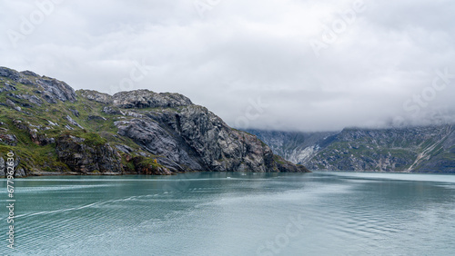 Mountains in the Glacier Bay National Park, Alaska