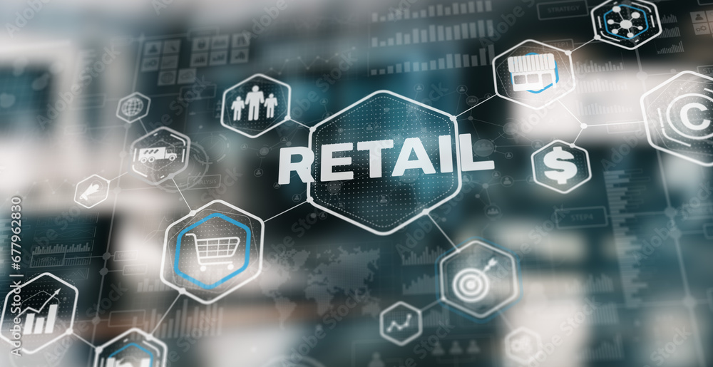 Retail. Omni channel technology of online retail business