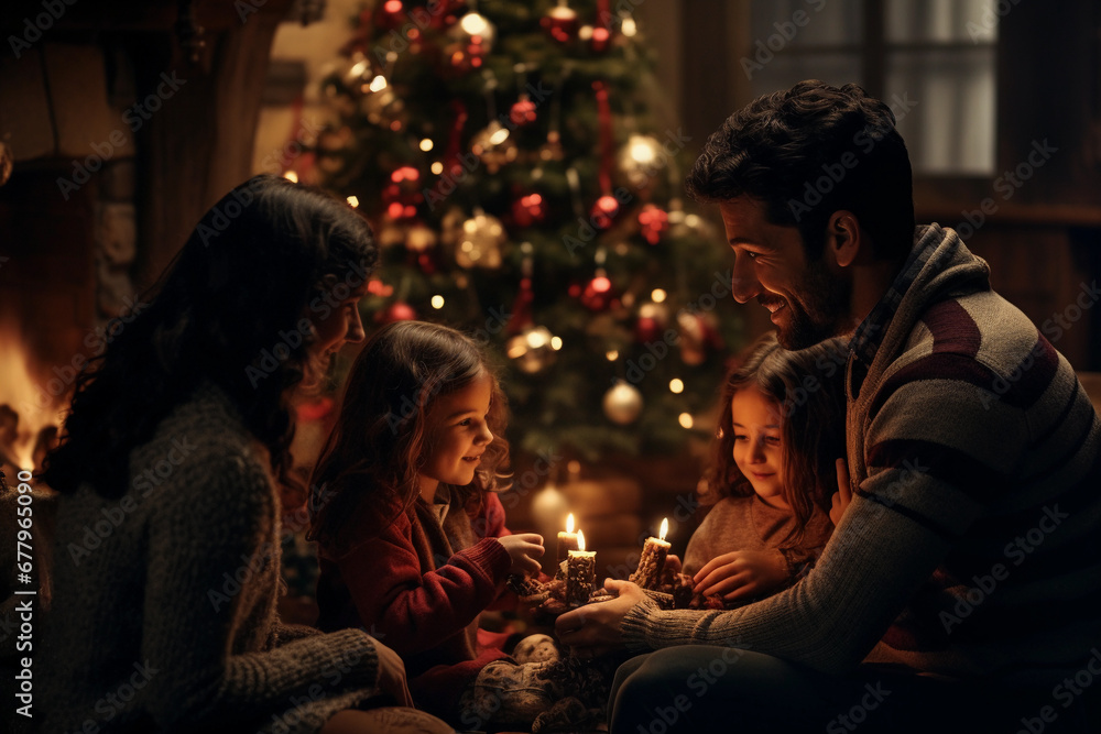 Family Christmas Tree Decorating: A Warm Tradition Family Christmas Tree Decorating: A Warm Tradition