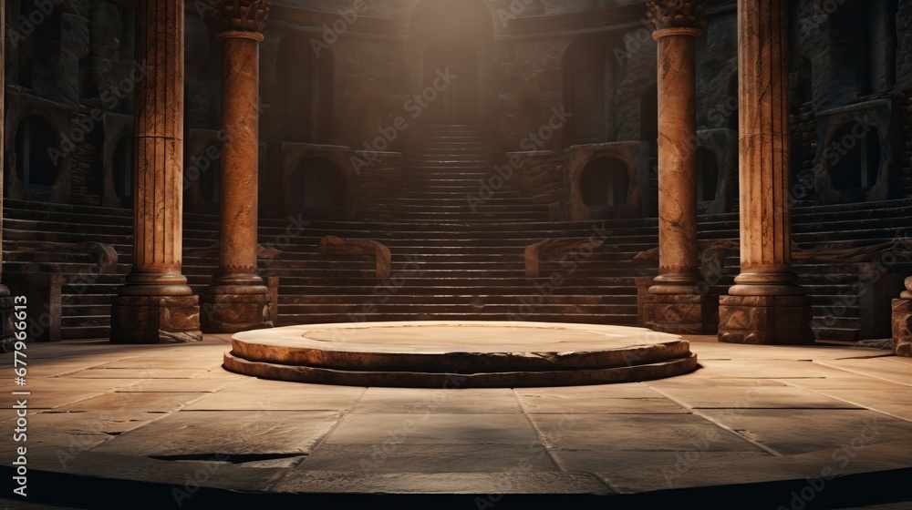 Podium Ancient Rome Background podium column 3d roman luxury greek white ancient display ...