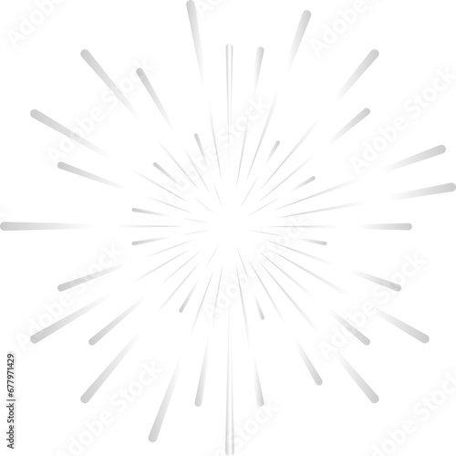 silver fireworks burst