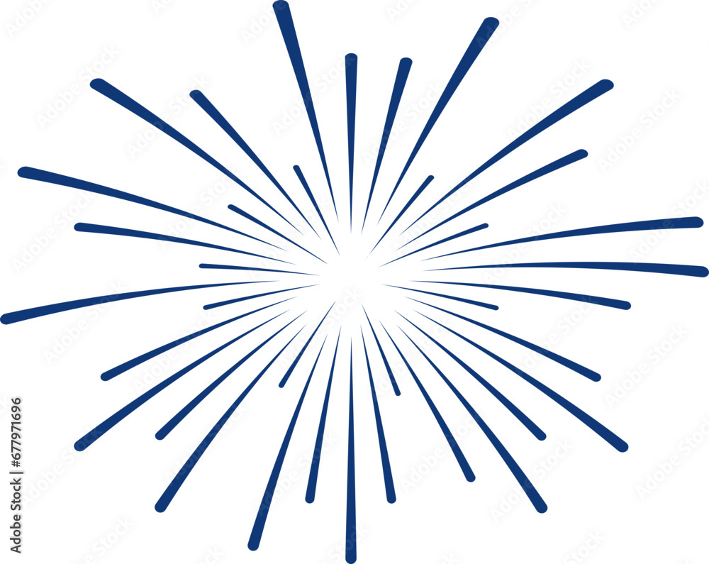 Obraz premium colorful fireworks burst