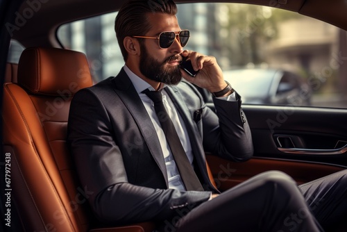 businessman in the car © ThKimNgn