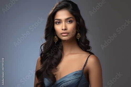 beautiful indian nationality woman model portraits