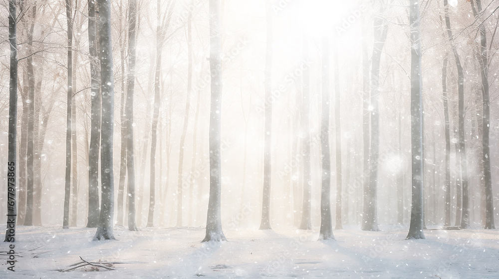 winter background, landscape in snowfall, trees in the forest nature view in cold weather, white abstract seasonal nature background january calendar winter background, landscape in snowfall, trees in the forest nature view in cold weather, white abstract seasonal nature background january calendar