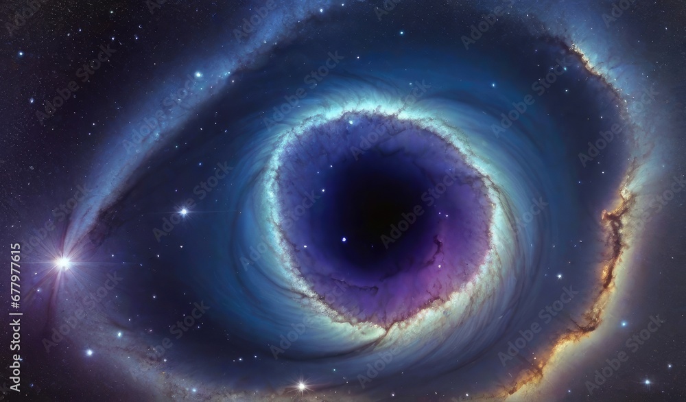 Nebula and galaxies in deep space Nebula and galaxies in deep space