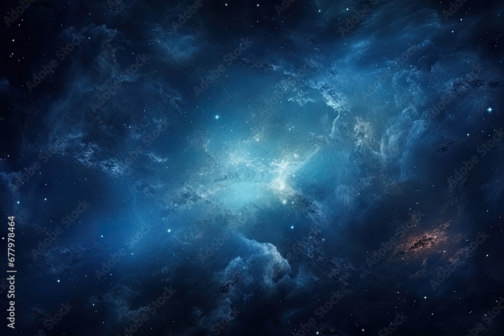 Image showing the solar system and various space objects.by Generative AI Image showing the solar system and various space objects.by Generative AI