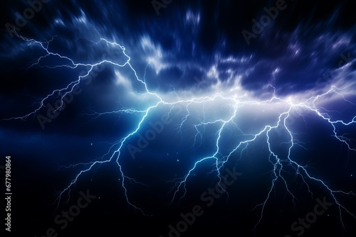 Natural Lightning rays, electrical energy charge