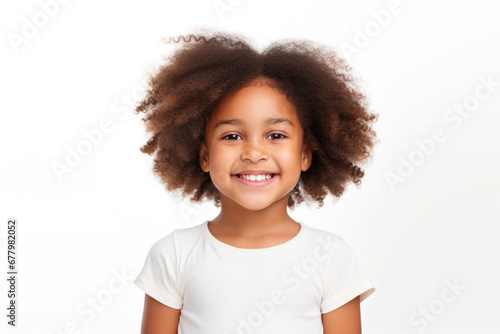 Portrait of an african american girl