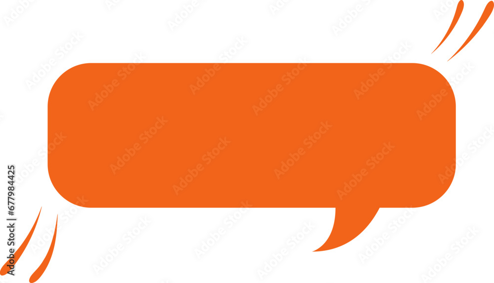 Orange Speech bubble, speech balloon, Orange Speech bubble, speech balloon,