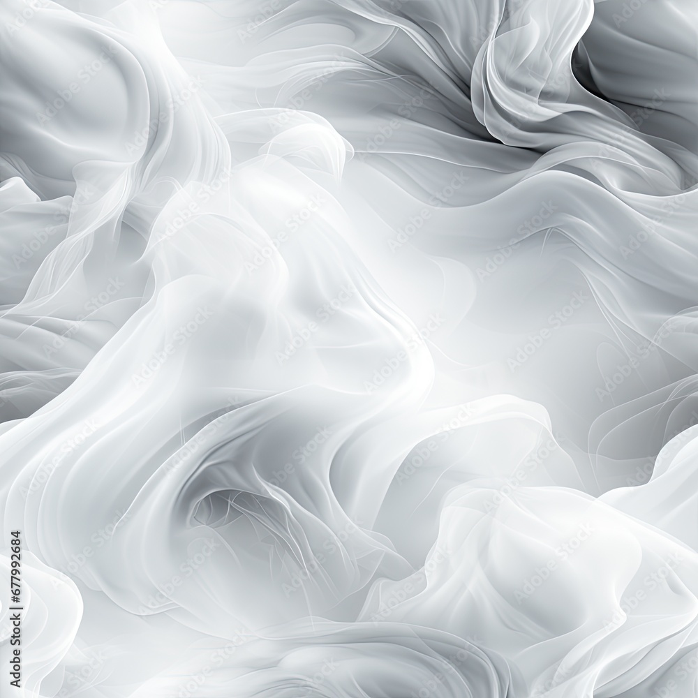 seamless pattern with texture white smoke fog smog