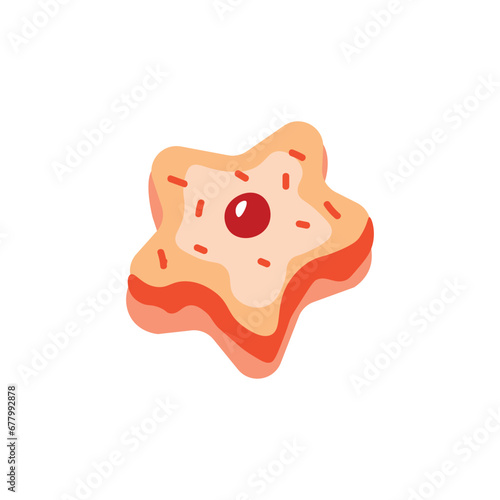 Tasty donut for Hanukkah on...
