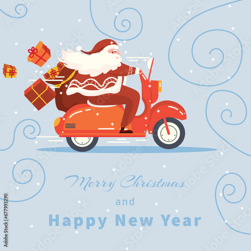 Greeting card for Merry Chr...
