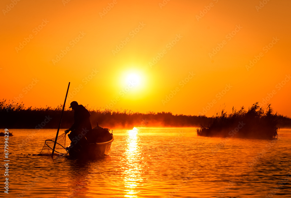 raised with a fisherman in the Danube delta