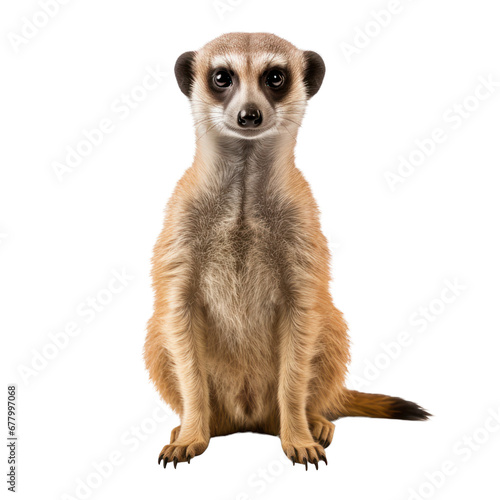 meerkat isolated on transparent background,transparency  © SaraY Studio 