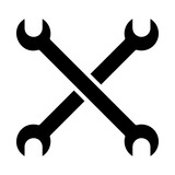 Spanner, adjustable wrench, hand tool, pliers, gripping tool icon and easy to edit.