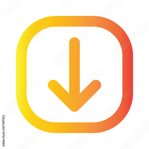 down arrow icon