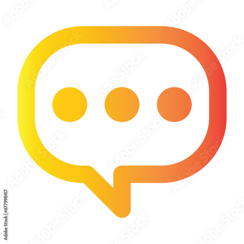 message bubble icon