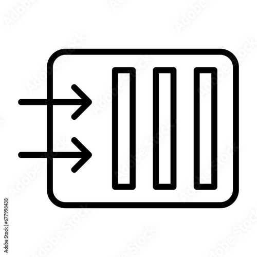  Air purifier, filtration system, air cleaning, dust filter, particulate filter icon and easy to edit.