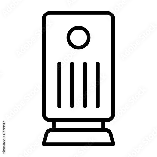  Air cleaner, purifying system, air scrubber, air quality enhancer, pollutant remover icon and easy to edit.
