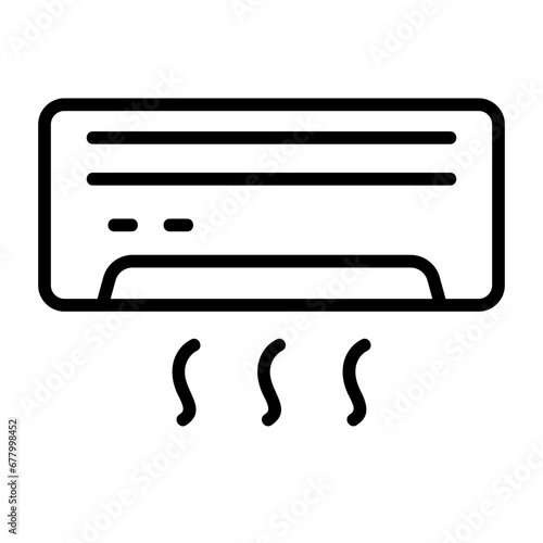  AC unit, cooling system, climate control, air cooler, cooling appliance icon and easy to edit.