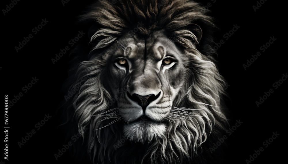 Lionhead black and white