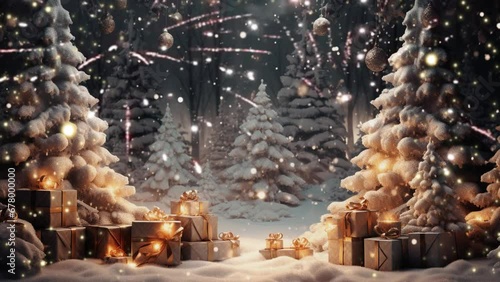Christmas holiday background photo