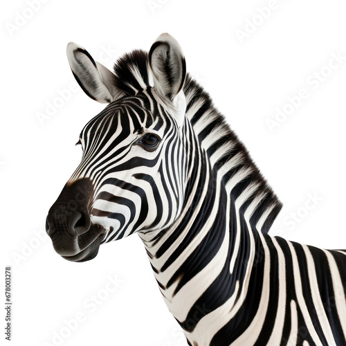 zebra isolated on transparent background transparency 