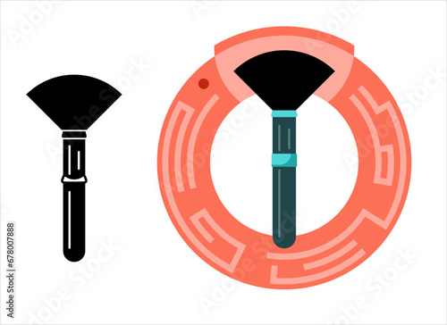 Makeup Brush Icon M_2311001